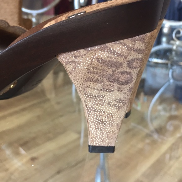 Stuart Weitzman Slides Heels Size 7 Made in Spain - Picture 7 of 8